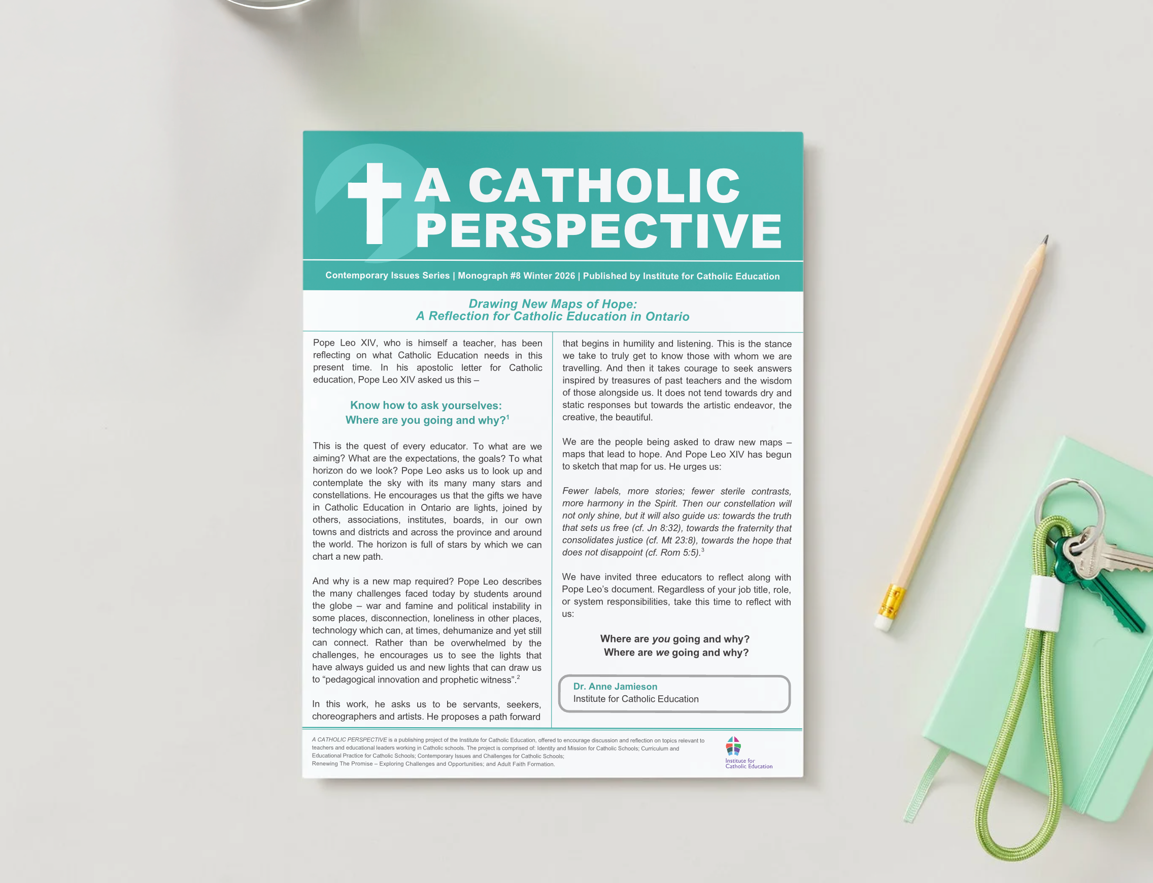 Drawing New Maps of Hope: A Reflection for Catholic Education in Ontario